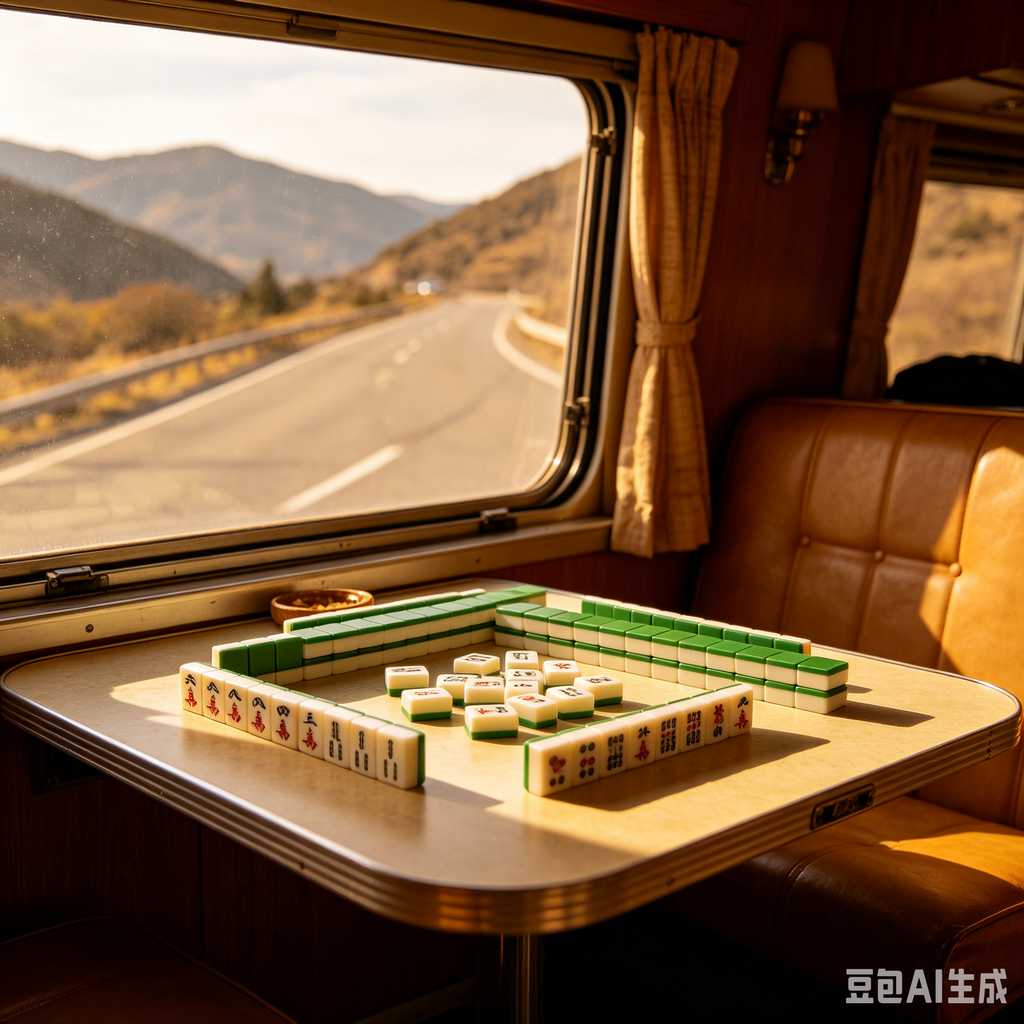 vintage gift mahjong set