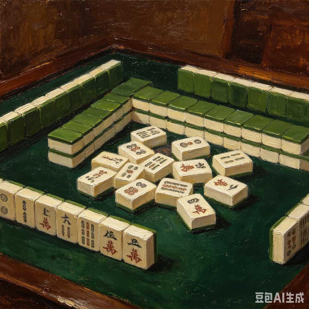 clear text printing mahjong set