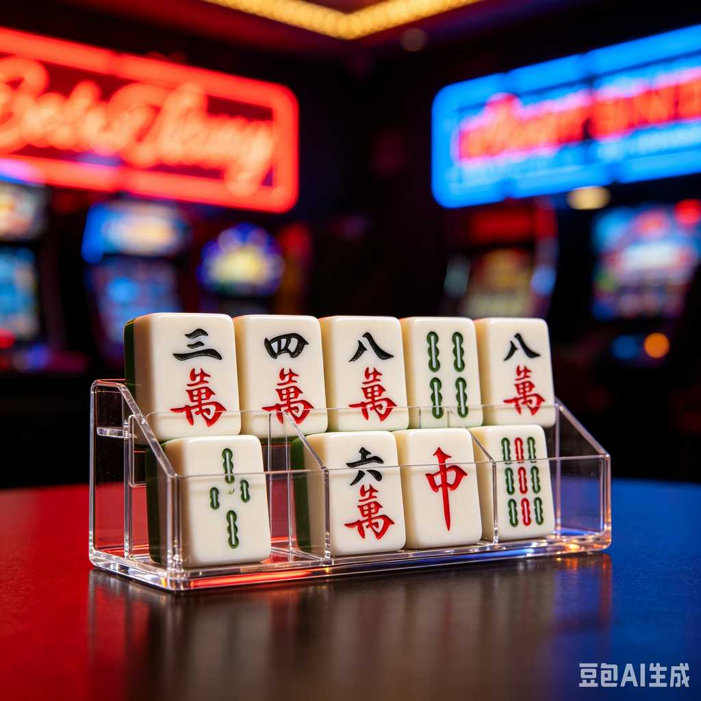 premium engraved mahjong set